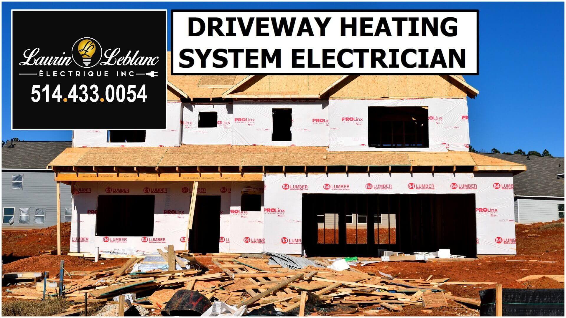 Driveway Heating System in Senneville
