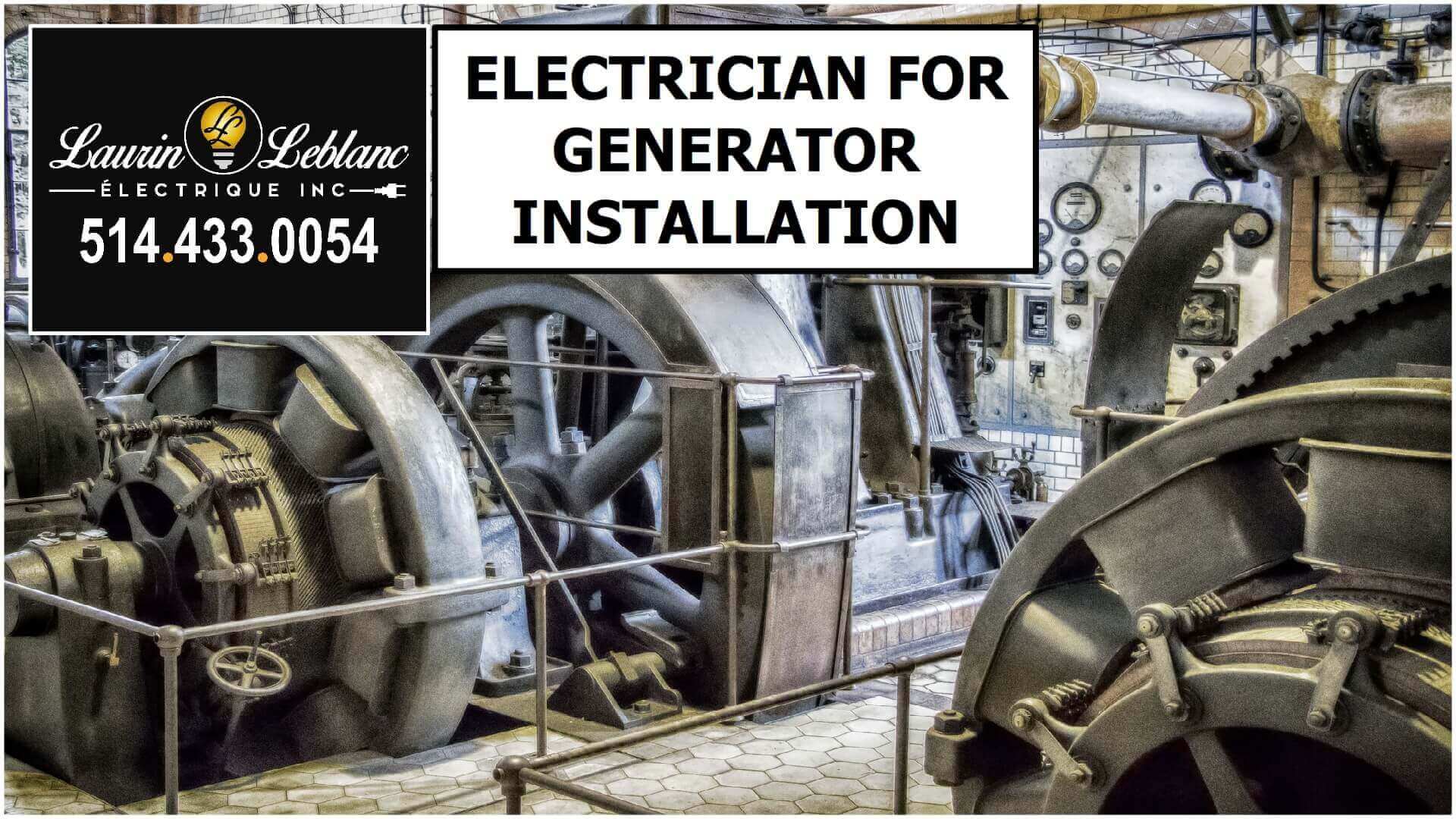Generator in Pierrefonds