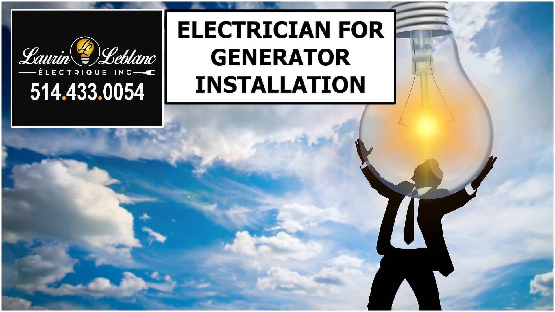 Generator in Ile-Perrot