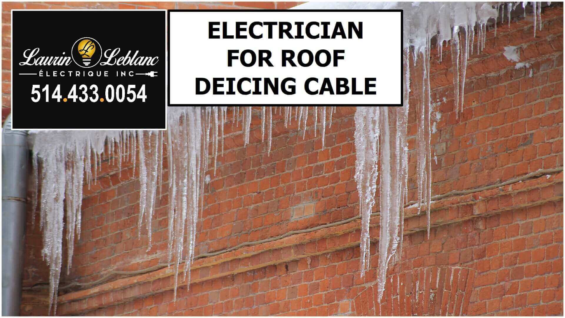 Heated Deicing Cables in St-Lazare
