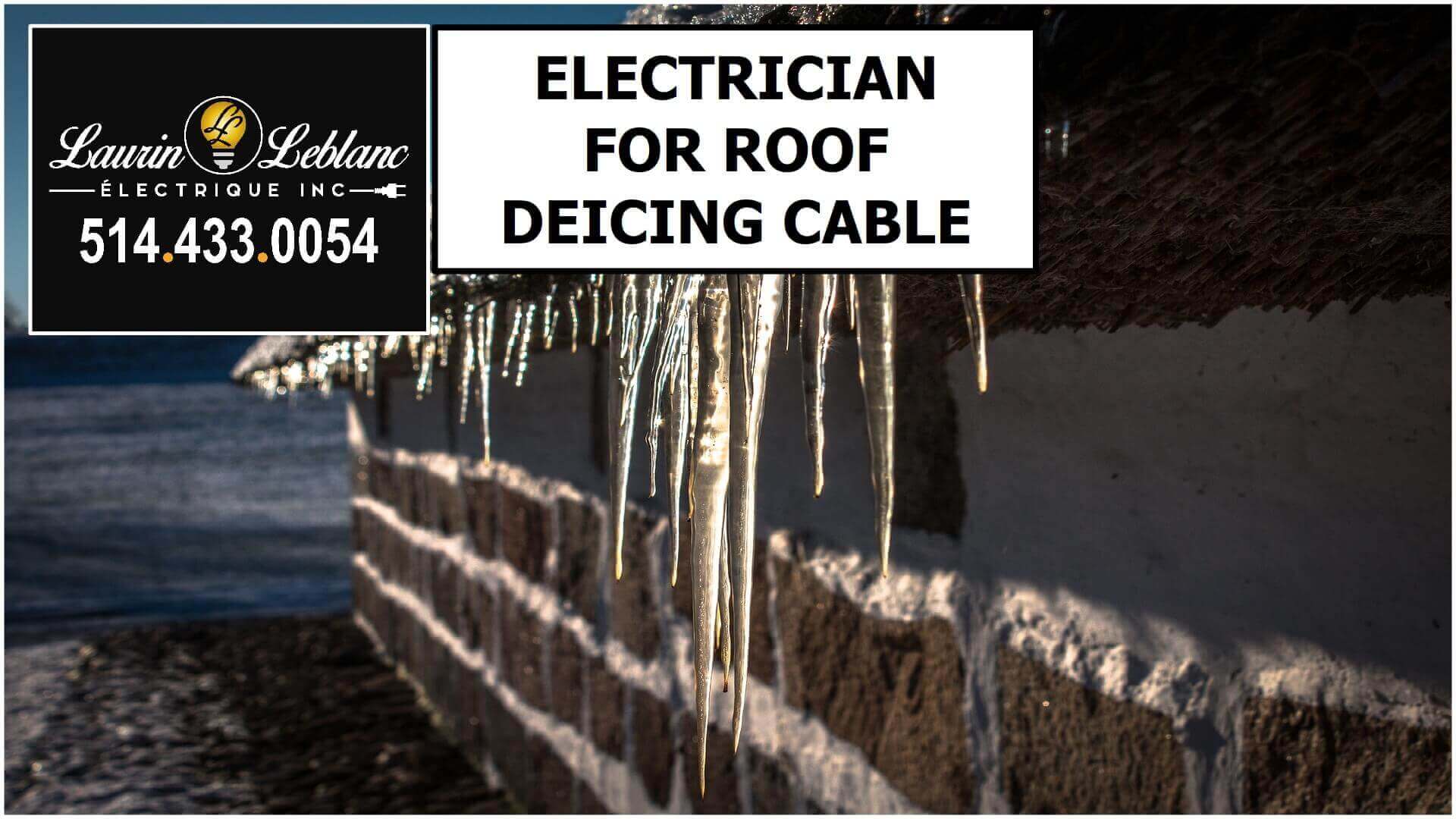 Heated Deicing Cables in Rigaud