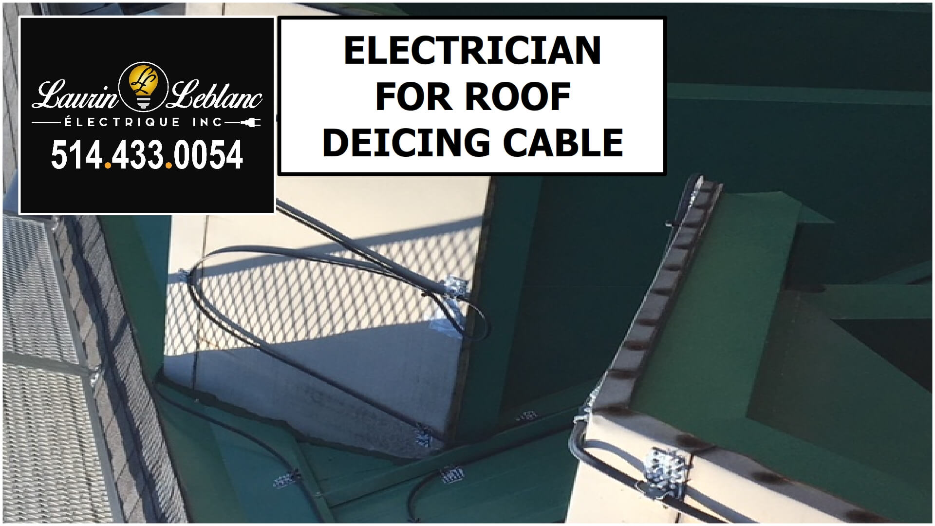 Heated Deicing Cables in Kirkland