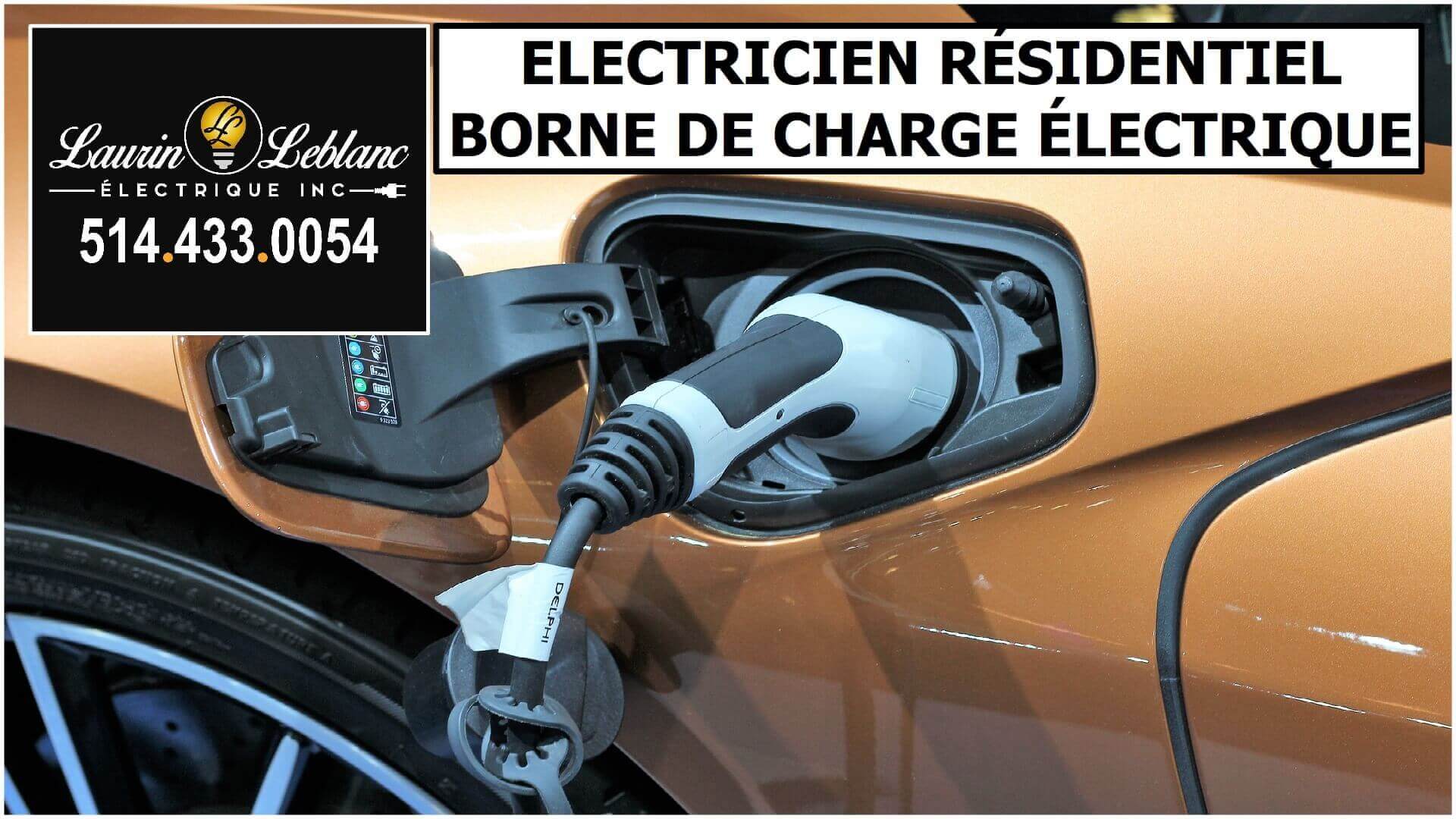 Borne de Recharge à Pointe Claire
