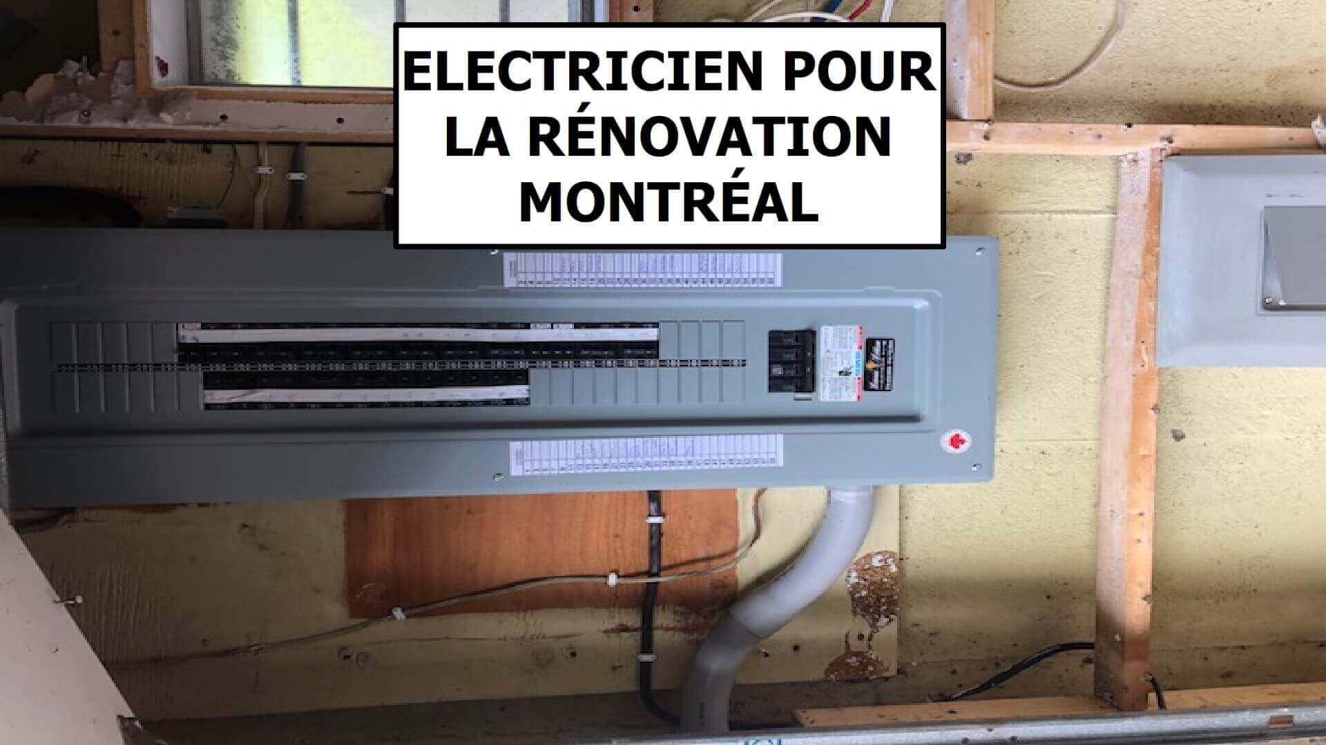 Électricien Rénovation à Pointe Claire