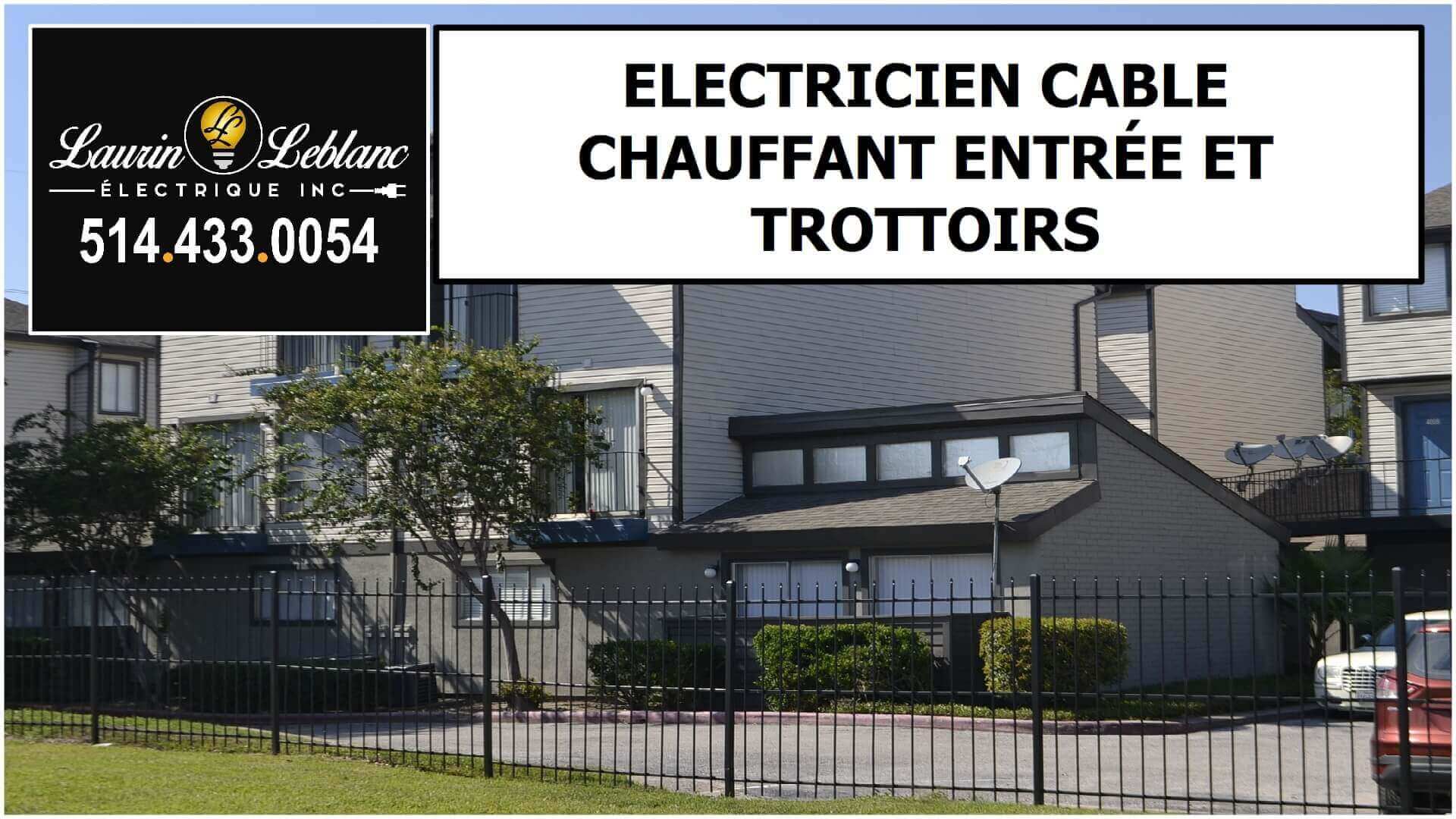 Installation cable chauffant à Ile-Perrot