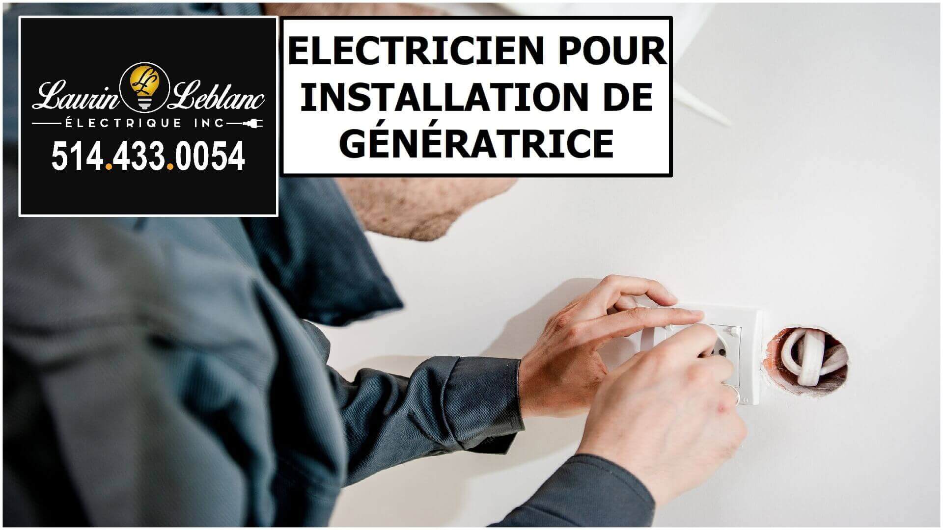 Installation Génératrice à Ile-Bizard