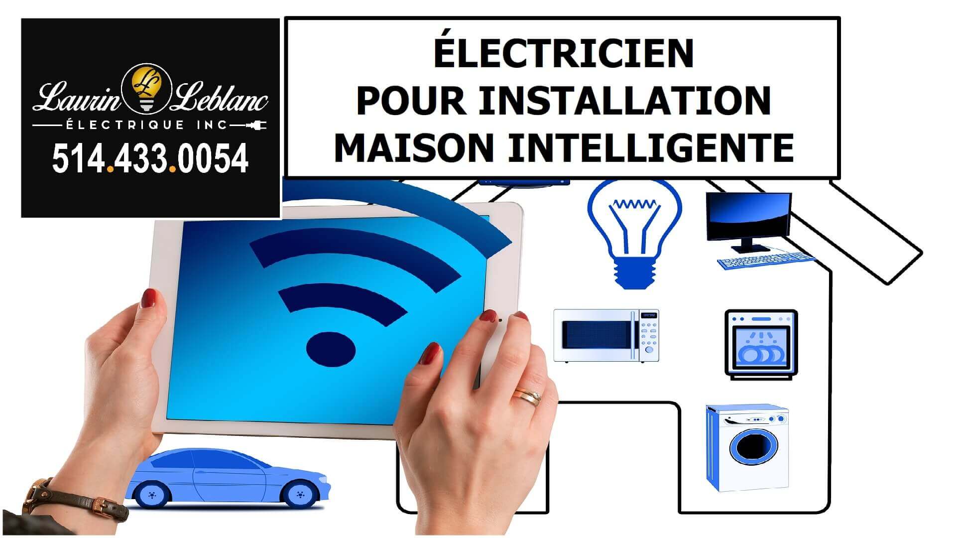 Installation maison intelligente à Baie D'Hurfe