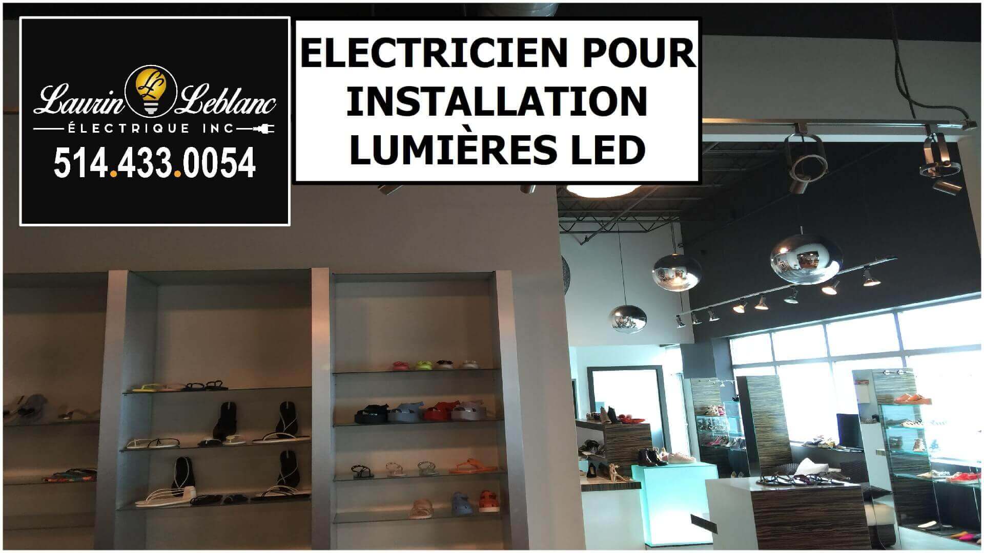 Installation Eclairage LED à Ile-Bizard