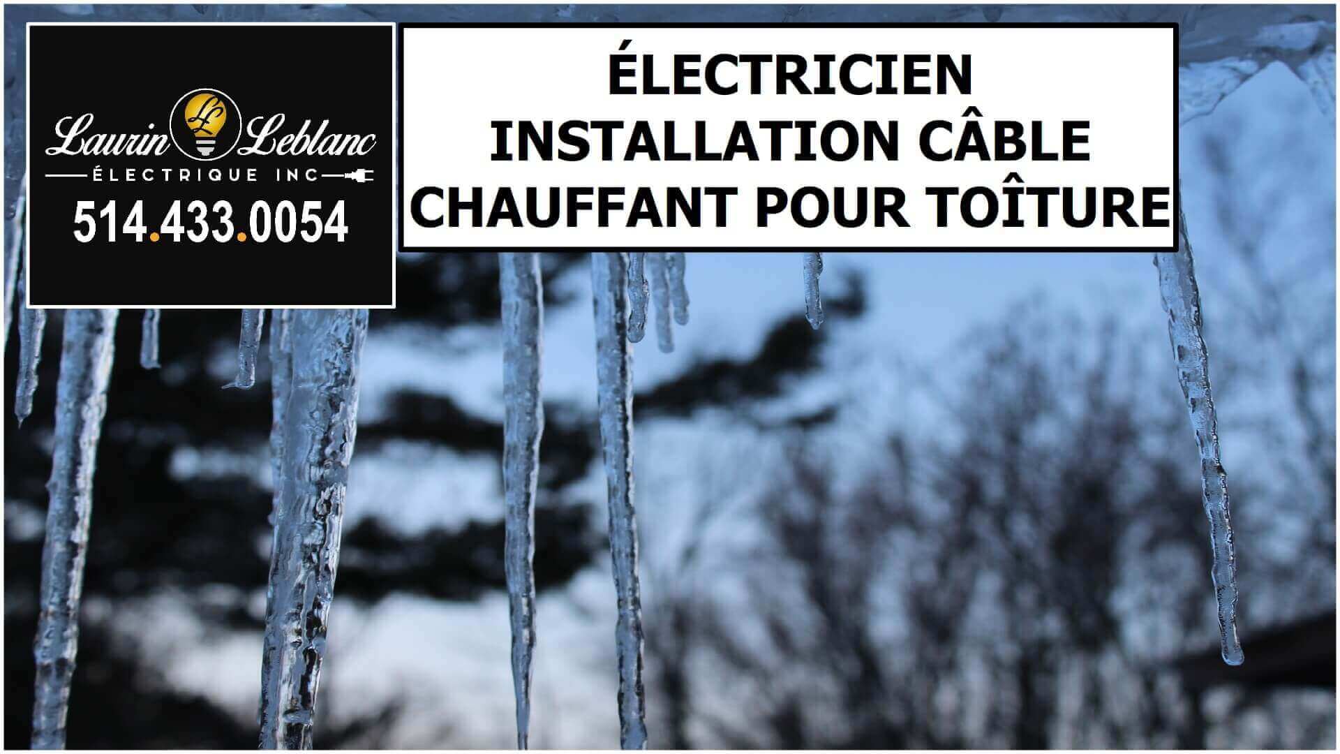 Installation Cable Chauffant Toit à Hudson