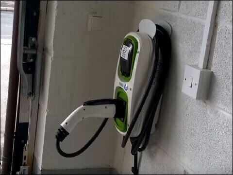 EV Charger Installation in a luxurus residence in Pointe Claire, West Island