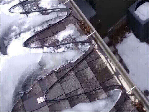 Electrician West Island di-icing cable installation in Montreal, Quebec